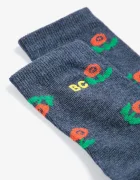 Bobo Choses чорапи за деца Stamp Bloom тъмносини B226AI010