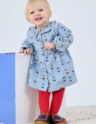 Bobo Choses Детска памучна рокля Game Pawns