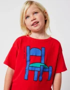Bobo Choses Детска памучна тениска Chair