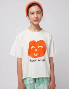 Bobo Choses Детска памучна тениска Joyful Face