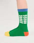 Bobo Choses Детски чорапи Modern в зелено B126AI044