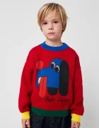 Bobo Choses Детски памучен пуловер Doggy Mate
