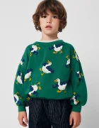 Bobo Choses Детски памучен суичър La Oca