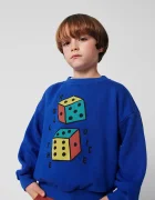 Bobo Choses Детски памучен суичър Roll The Dice