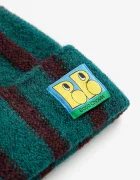 Bobo Choses шапка бийни за деца с вълна Booo зелена B226AI042