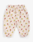 Bobo Choses спортен панталон дамски Mush Monster бежов със стандартна талия B226AB117