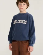 Bobo Choses суичър за деца от памук тъмносин B226AC033