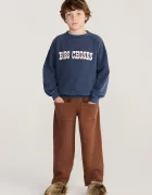 Bobo Choses суичър за деца от памук тъмносин B226AC033