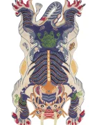 bongusta Вълнен килим Dragon 110 x 200 cm