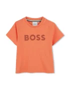 BOSS Бебешка памучна тениска