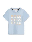 BOSS Бебешка памучна тениска