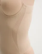 BOSS Боди BODYSUIT B.BODY в бежово с изчистен дизайн 50535810