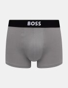 BOSS боксерки мъжки от памук с еластан Trunk 3P ONE 3 броя сиви 50544263