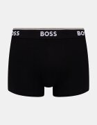 BOSS боксерки мъжки от памук с еластан Trunk 3P Power Desig 3 броя сиви 50554443