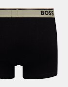 BOSS боксерки мъжки от памук с еластан Trunk 3P Power Desig 3 броя зелени 50554443