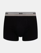 BOSS боксерки мъжки от памук с еластан Trunk 5P Essential 5 броя черни 50531660