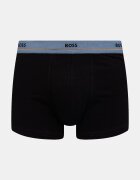 BOSS боксерки мъжки от памук с еластан Trunk 5P Essential 5 броя черни 50531660