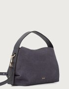 BOSS чанта crossbody дамска Caylie Crossbody S сива 50573236