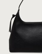 BOSS чанта тип хобо дамска от имитация на кожа Anett Zip Hobo черна 50573208