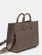 BOSS чанта tote дамска от имитация на кожа Sandy MED Tote кафява 50547947