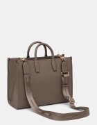 BOSS чанта tote дамска от имитация на кожа Sandy MED Tote кафява 50547947