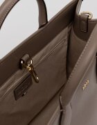 BOSS чанта tote дамска от имитация на кожа Sandy MED Tote кафява 50547947