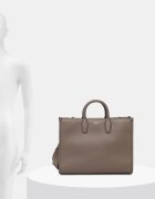 BOSS чанта tote дамска от имитация на кожа Sandy MED Tote кафява 50547947