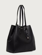 BOSS чанта tote дамска от имитация на кожа Sandy New Tote 10283663 черна 50573533