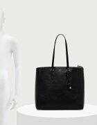 BOSS чанта tote дамска от имитация на кожа Sandy New Tote 10283663 черна 50573533