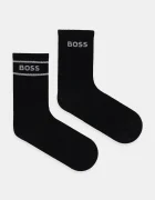 BOSS Чорапи (2 чифта) 2P QS Gift Rib CC W в черно 50546426