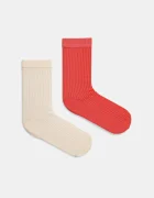 BOSS Чорапи (2 чифта) 2P RS Ribbed CC W
