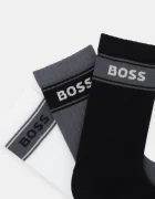 BOSS Чорапи (3 чифта) 3P QS Rib Stripe CC в черно 50543637