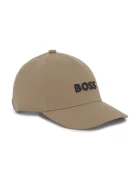 BOSS Детска памучна шапка