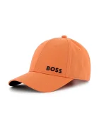 BOSS Детска памучна шапка с козирка