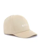 BOSS Детска памучна шапка с козирка