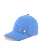 BOSS Детска памучна шапка с козирка