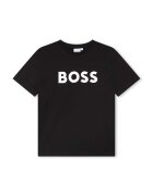 BOSS Детска памучна тениска