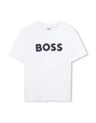 BOSS Детска памучна тениска