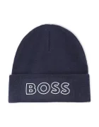 BOSS Детска шапка с вълна