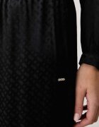 BOSS долнище на пижама дамско от вискоза B Monogram_Pants TW черно 50570988