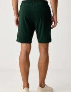 BOSS домашен къс панталон мъжки от памук с еластан Mix&Match Short CW зелен със стандартна талия 50515314