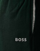 BOSS домашен къс панталон мъжки от памук с еластан Mix&Match Short CW зелен със стандартна талия 50515314