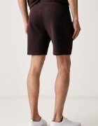 BOSS домашен къс панталон мъжки с памук Waffle Shorts кафяв 50535884