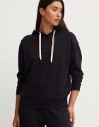 BOSS домашен суичър дамски CP Stripe Hoodie черен 50524760
