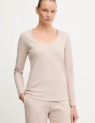BOSS Домашна блуза с дълги ръкави Waffle_LS-Shirt CN