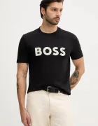 BOSS Green Памучна тениска Tee Iconic Zone