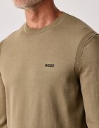BOSS Green пуловер мъжки от памук KN_Ever-X CN бежов 50556145