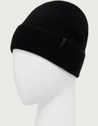 BOSS Green шапка бийни мъжка от вълнена материя Termix_Beanie черна 50572038