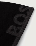 BOSS Green шапка мъжка с вълна Reviso_Beanie черна 50572050