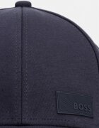 BOSS Green шапка с козирка мъжка от памучна материя Lach-J-BOSS тъмносиня 50566608